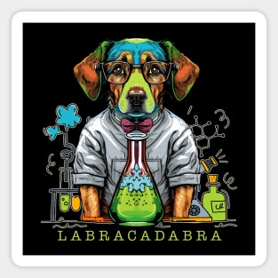 Labracadabra - Labrador Funny Dog Magnet